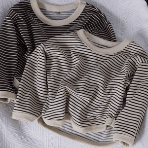 Striped Long Sleeve Tee - KIDITOPIA