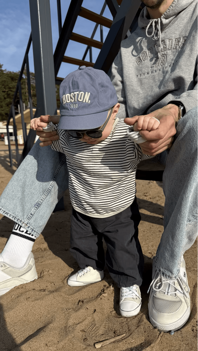 Striped Long Sleeve Tee - KIDITOPIA