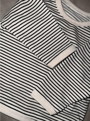 Striped Long Sleeve Tee - KIDITOPIA