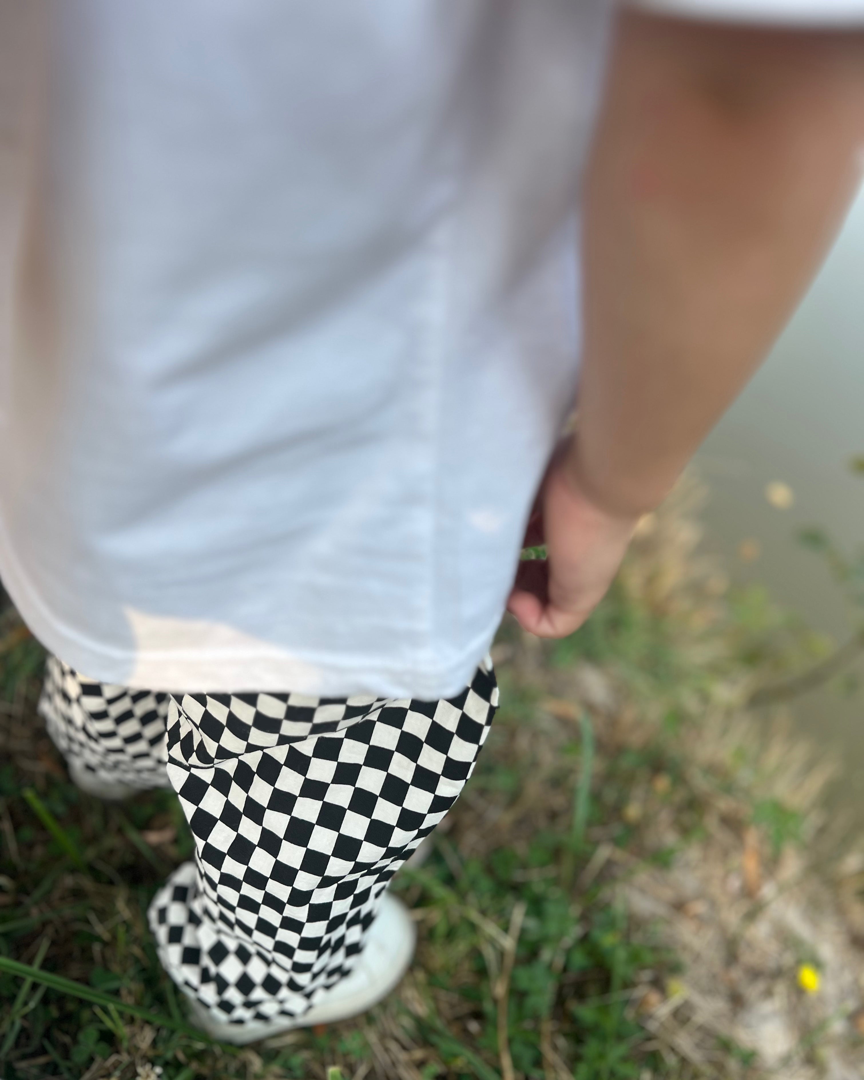 NO RESTOCK - Tiny Grid Pants