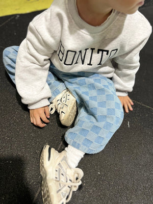 Cloud Plaid Pants - KIDITOPIA