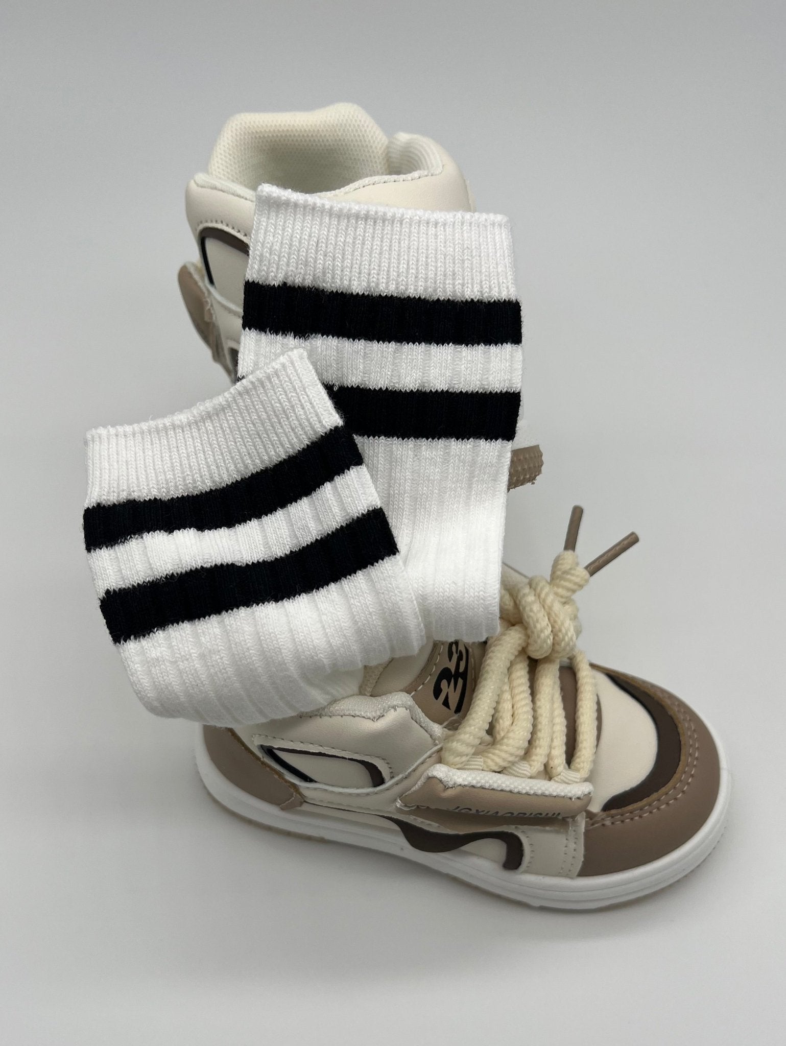 Stripe Crew Socks (3 - Pack) - KIDITOPIA