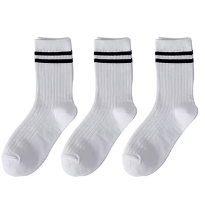 Stripe Crew Socks (3 - Pack) - KIDITOPIA