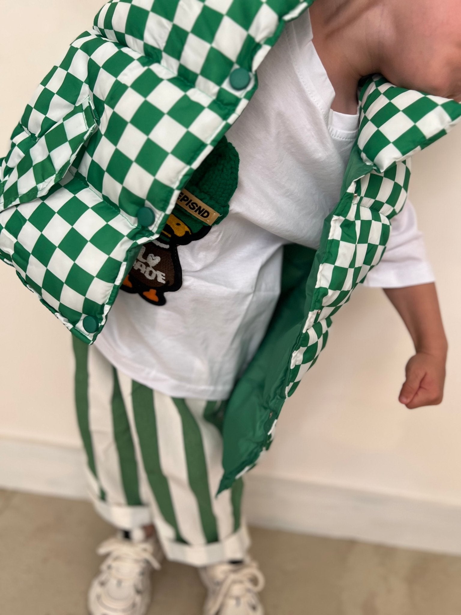 Chunky Check Jacket - KIDITOPIA