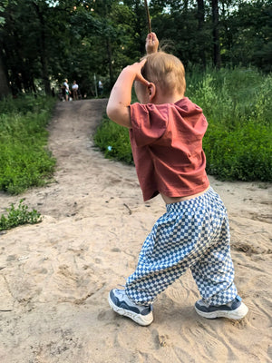 Tiny Grid Pants - KIDITOPIA