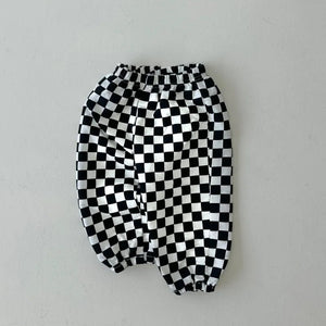 Tiny Grid Pants - KIDITOPIA