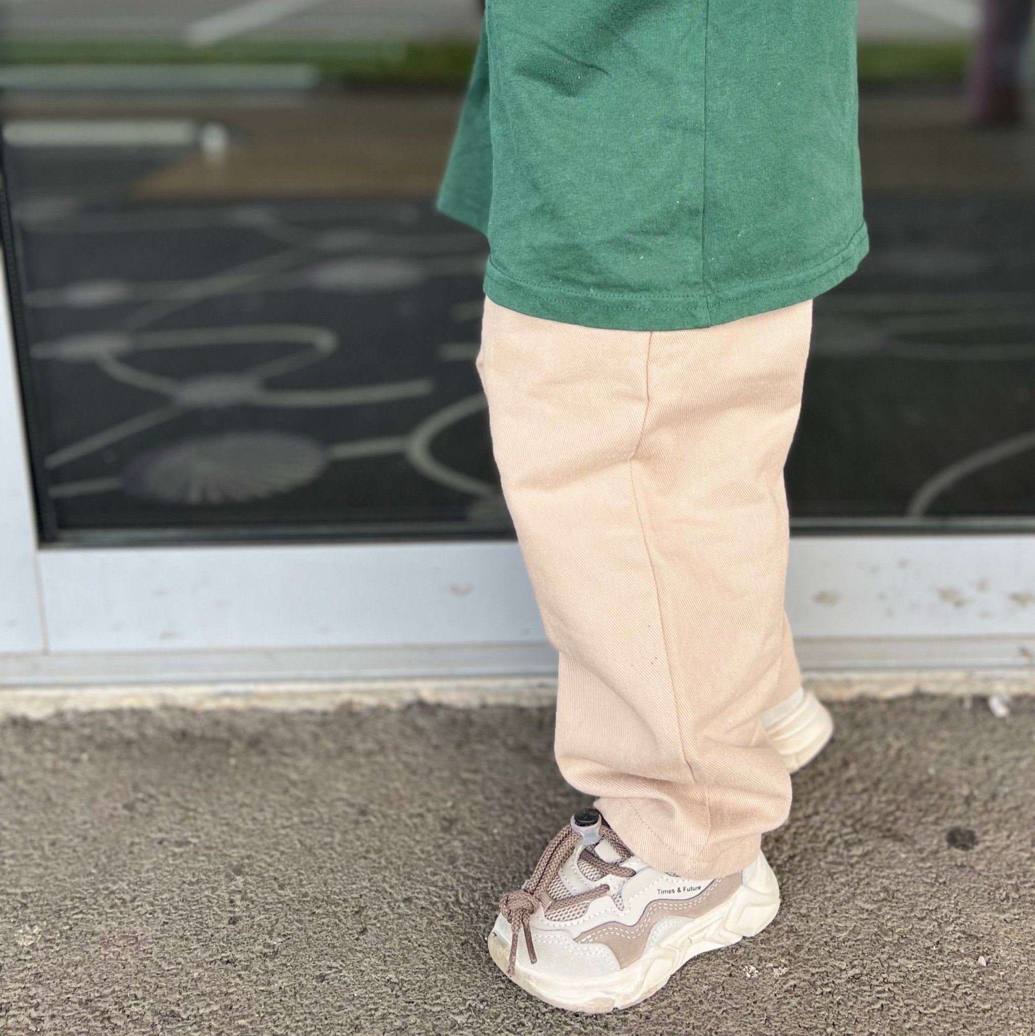 Autumn Beige Pants - KIDITOPIA