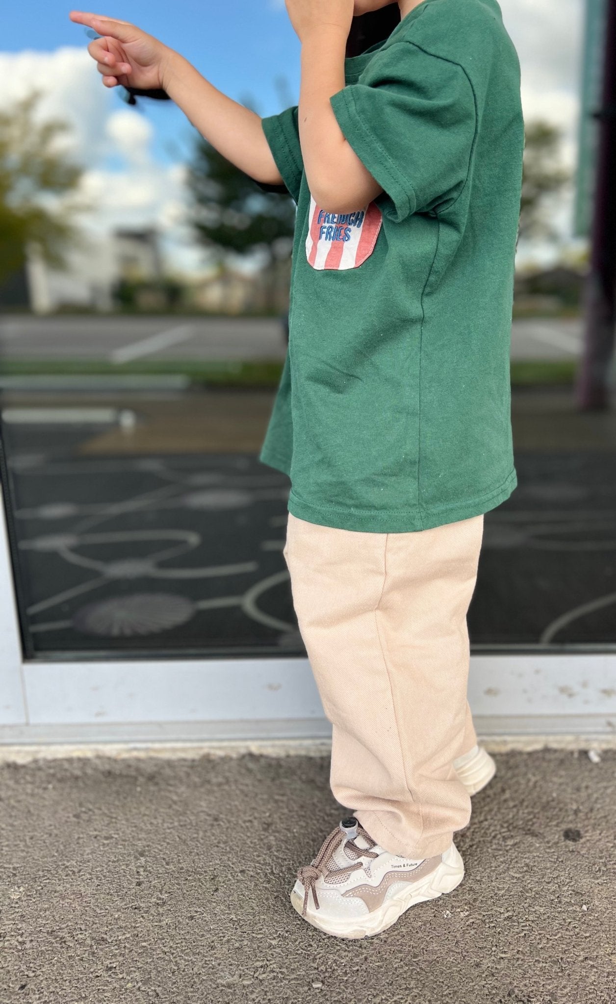 Autumn Beige Pants - KIDITOPIA