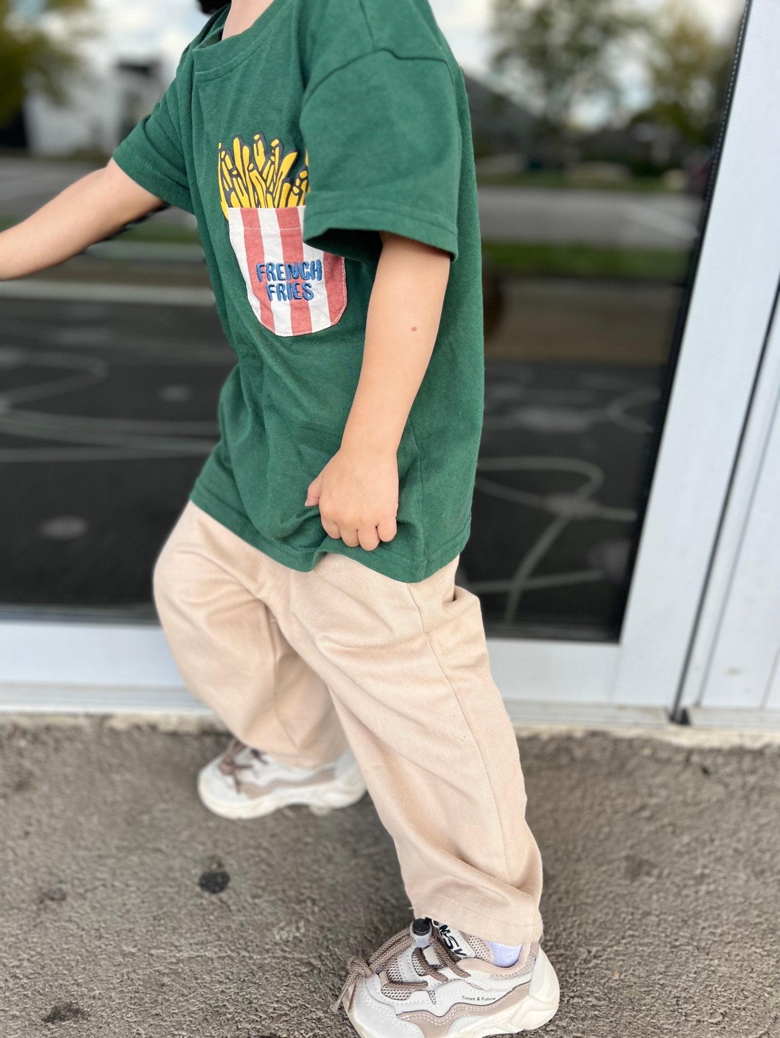 Autumn Beige Pants - KIDITOPIA