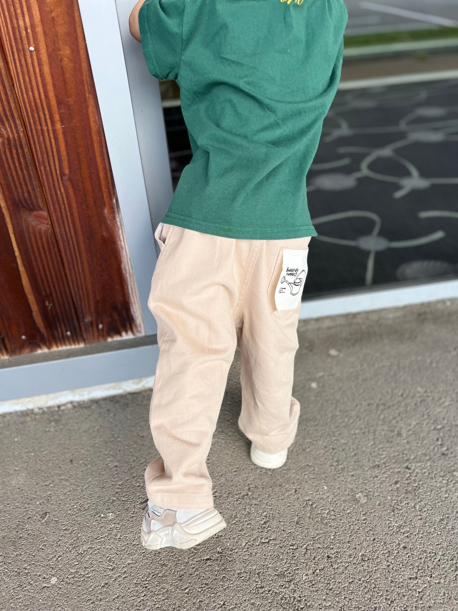 Autumn Beige Pants - KIDITOPIA