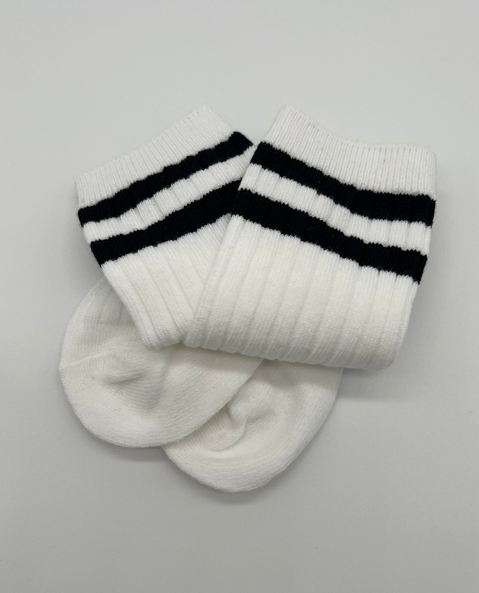 Stripe Crew Socks (3 - Pack) - KIDITOPIA