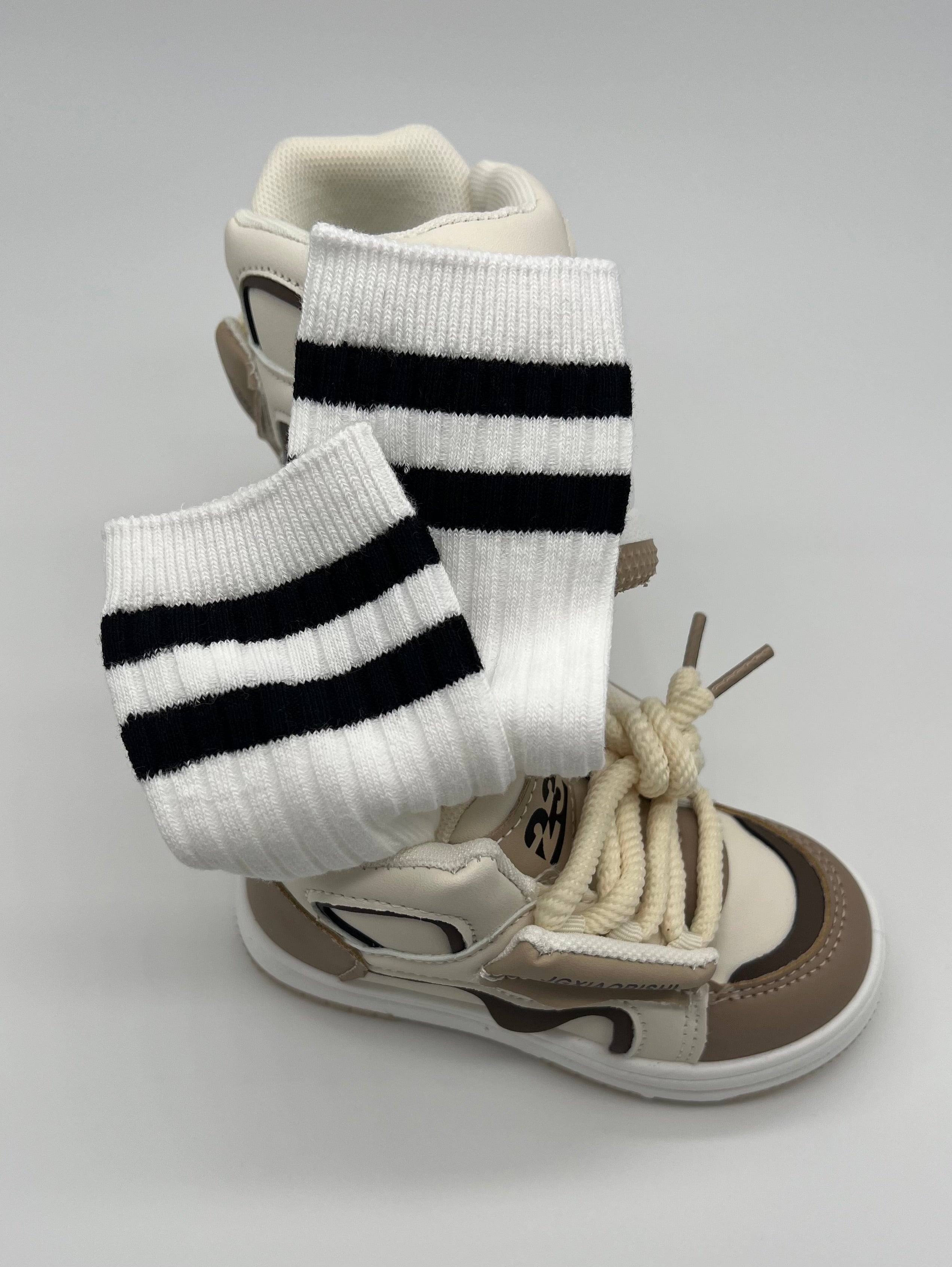 Stripe Crew Socks (3-Pack)