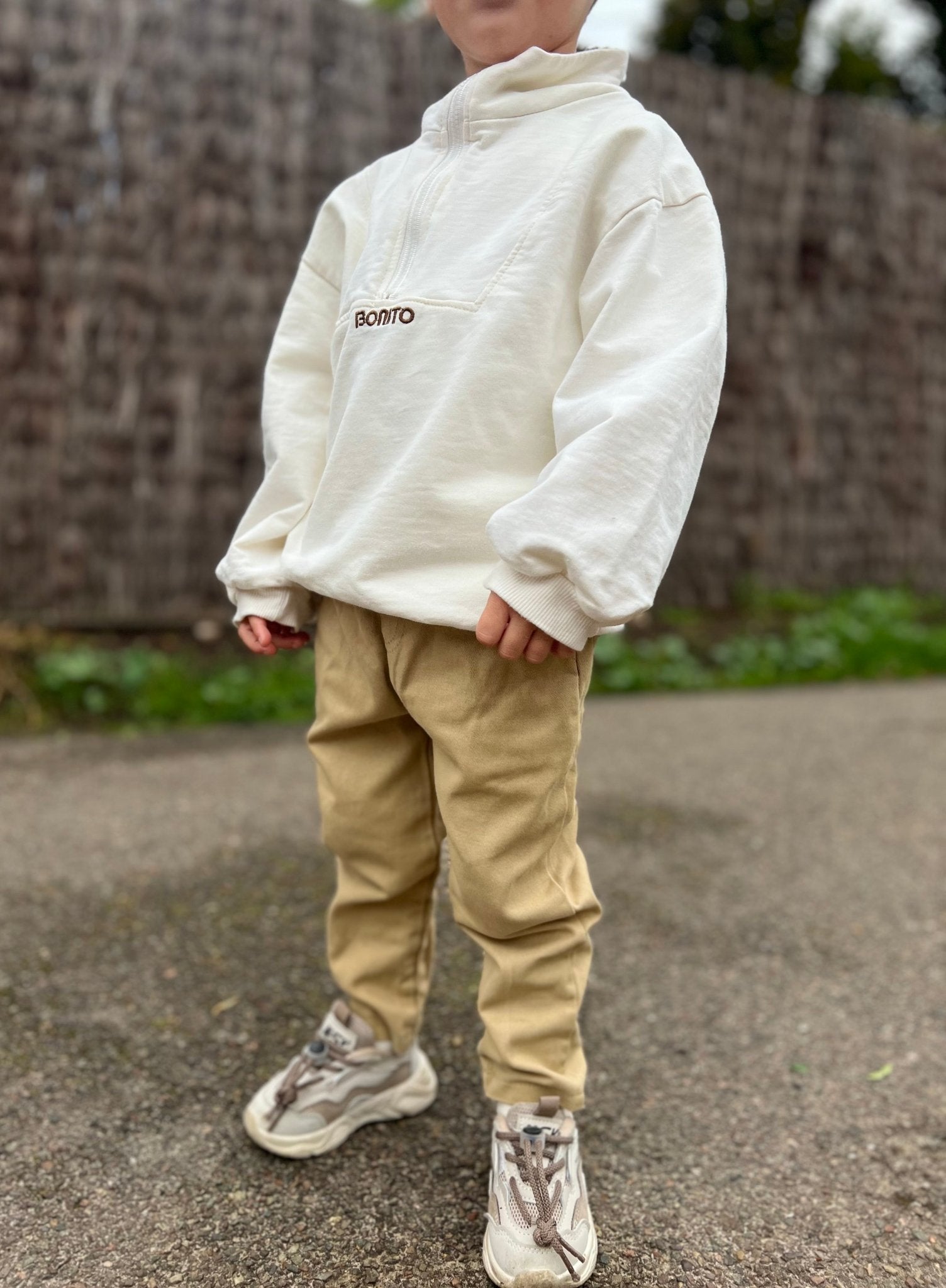 Bonito Zip Pullover - KIDITOPIA
