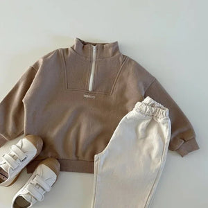 Bonito Zip Pullover - KIDITOPIA