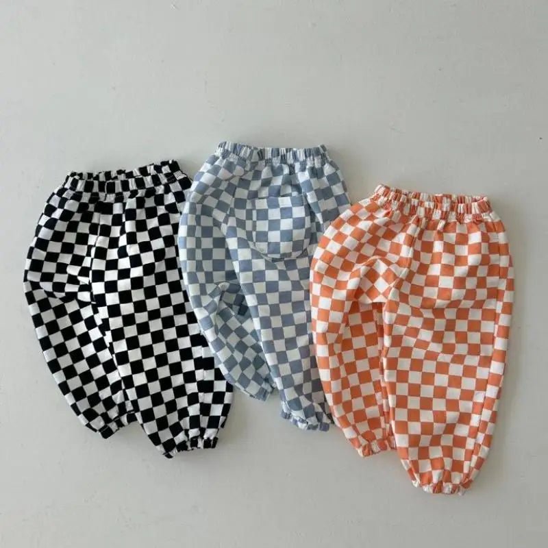 Tiny Grid Pants - KIDITOPIA